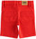 Pantalone corto in twill stretch con vita regolabile ido ROSSO-2235_back