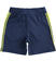 Pantalone corto in jersey 100% cotone con costina laterale ido NAVY-3547_back