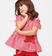 Top camcia in tessuto misto cotone elasticizzato ido			ROSSO-2256