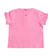 T-shirt bambina mezza manica 100% cotone stampa fiocchi e strass ido ROSA BUBBLE-2421_back