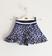 Gonna in cotone stretch con stampa fiorellini all over ido BLU-BIANCO-6MQ9 back
