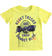 T-shirt 100% cotone tema skateboard ido VERDE-5243