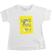 T-shirt con paillettes e tulle ido BIANCO-0113