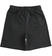 Pantalone corto in felpa modello basket style ido NERO-0658_back