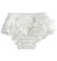 Raffinate culotte in cotone con balze ido BIANCO-0113_back