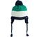 Berretto neonato misto cotone e lana con paraorecchie ido VERDE-4523