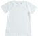 T-shirt 100% cotone manica corta con paillettes reversibili ido BIANCO-0113_back