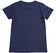 T-shirt 100% cotone manica corta con paillettes reversibili ido NAVY-3854_back