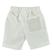 Pantalone corto in tessuto navetta 100% cotone ido PANNA-0112_back