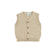 Gilet in tricot 100% cotone ido BEIGE-0436