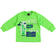 Maglietta girocollo in cotone con stampa New York ido GREEN FLUO-5822