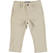 Pantalone slim fit in felpa stretch non garzata ido BEIGE-0436_back