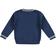 Maglia in tricot 100% cotone con taschino laterale ido NAVY-3856_back