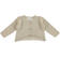 Cardigan bambina in tricot lurex misto viscosa effetto trinato ido ORO-1154