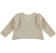 Cardigan bambina in tricot lurex misto viscosa effetto trinato ido ORO-1154_back