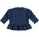 Versatile e comoda maglietta svasata in felpa stretch di cotone ido NAVY-3854_back