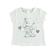 T-shirt con tenero orsetto e cuori ido PANNA-0112
