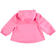 Colorata giacca a vento reversibile per bambina ido ROSA FLUO-ARGENTO-8415_back