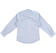 Camicia a manica lunga in speciale cotone con rombi ido AZZURRO-3637_back