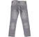 Jeans slim fit leggermente elasticizzato effetto delavato ido NERO-7991_back