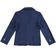 Elegante giacca modello avvitato in piquet stretch di cotone ido NAVY-3856_back