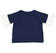 Comoda e fashion t-shirt in cotone stretch con manica raglan ido NAVY-3854_back