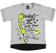 T-shirt con grintosa e colorata stampa per bambino ido GRIGIO MELANGE-8992