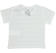 T-shirt in cotone per bambino con particolare stampa ido BIANCO-0113_back