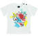 Colorata t-shirt 100% cotone ido BIANCO-0113