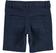 Pantalone corto in twill stretch di cotone ido NAVY-3856_back