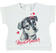 T-shirt bambina 100% cotone con cucciolo ido BIANCO-0113_back