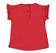 T-shirt smanicata 100% cotone con sfere glitter ido ROSSO-2256_back