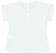 T-shirt con manica rimboccata e stampa con strass ido BIANCO-BLU-8020_back