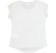 T-shirt 100% cotone con stella glitter ido BIANCO-0113_back