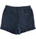 Pantalone corto in felpa con ruches  NAVY-3885_back