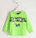 Girocollo in jersey con stampa camouflage 			GREEN FLUO-5822