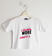 T-shirt in jersey stretch con dettagli fluo e strass  BIANCO-0113