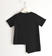 Particolare t-shirt in jersey stretch  NERO-0658_back