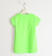 Maxi t-shirt fluo con stampa  GREEN FLUO-5822_back