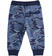 Pantalone in felpa garzata camouflage  PANNA-BLU-6RC6_back