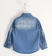 Camicia jeans bambino in denim 100% cotone  STONE BLEACH-7350 back