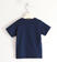 T-shirt bambino 100% cotone con toppa  NAVY-3854_back