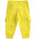 Pantalone in felpa 100% cotone modello cargo per bambino  GIALLO-1444_back