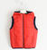 Gilet imbottito in nylon 			ROSSO-2256