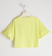 T-shirt in jersey stretch con stampa glitter  GIALLO FLUO-1499_back