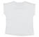 T-shirt smanicata in jersey stretch di cotone con dettaglio glitter e strass  BIANCO-0113_back