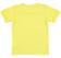 T-shirt in jersey 100% cotone con stampa frontale  GIALLO-1431_back