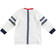 Maglietta a manica lunga in jersey di cotone con stampa fronte/retro  BIANCO-0113_back