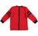 Maglietta a manica lunga in jersey di cotone con stampa fronte/retro  ROSSO-2256_back