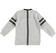 Maglietta a manica lunga in jersey di cotone con stampa fronte/retro  GRIGIO MELANGE-8992_back